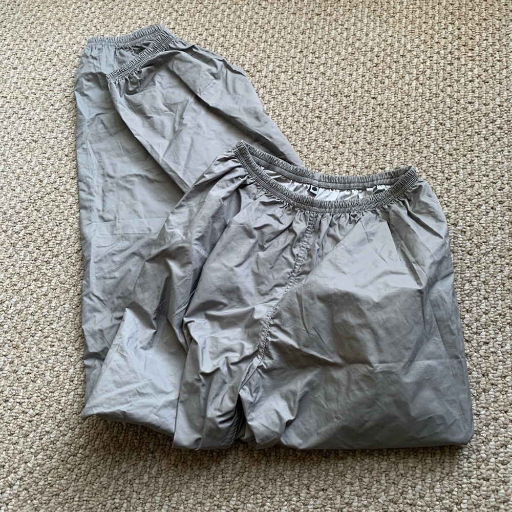 NWOT BULLET POINTE trash bag pants XS